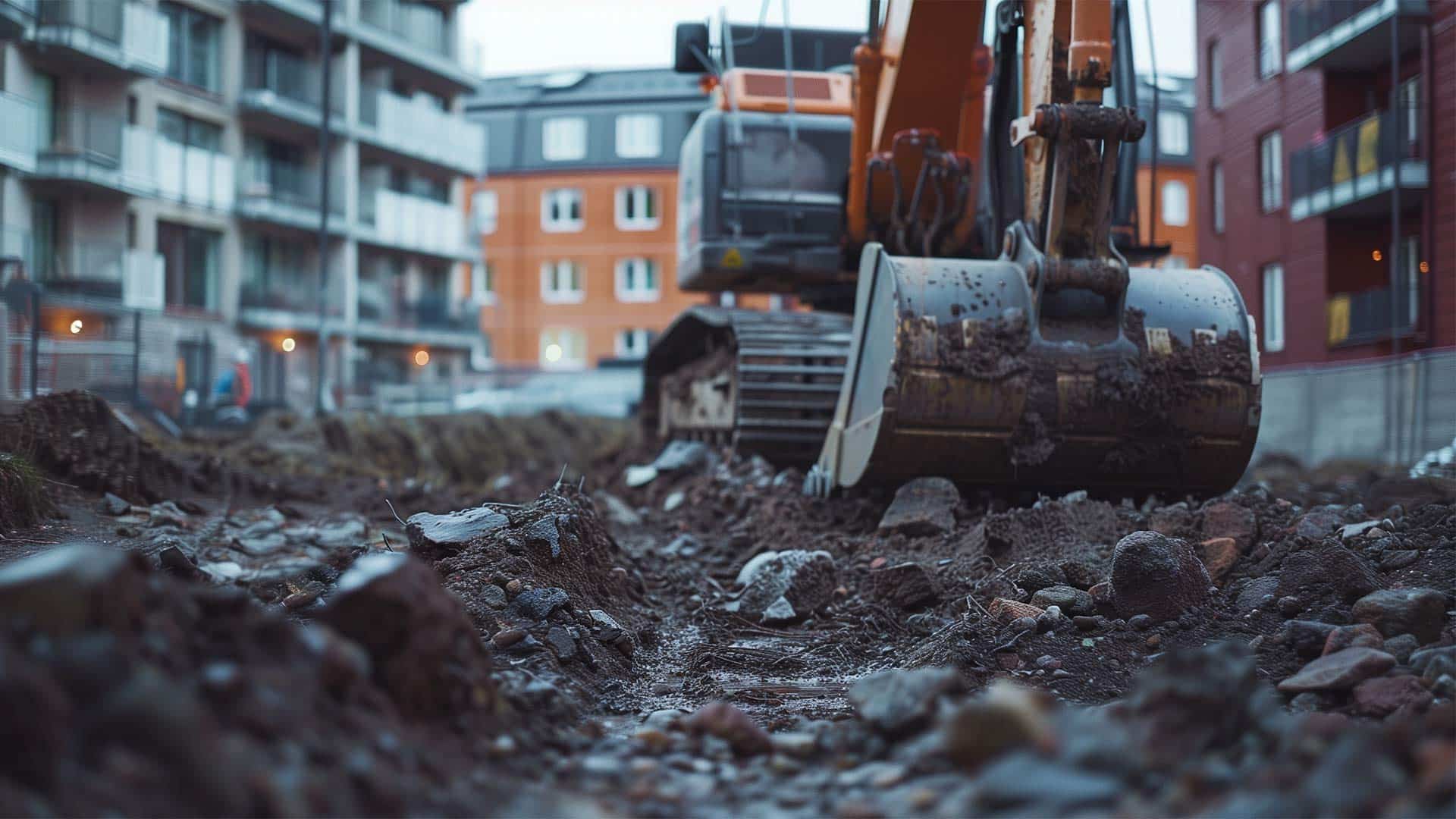 BRF, dräneringar och markarbeten för bostadsrättsföreningar